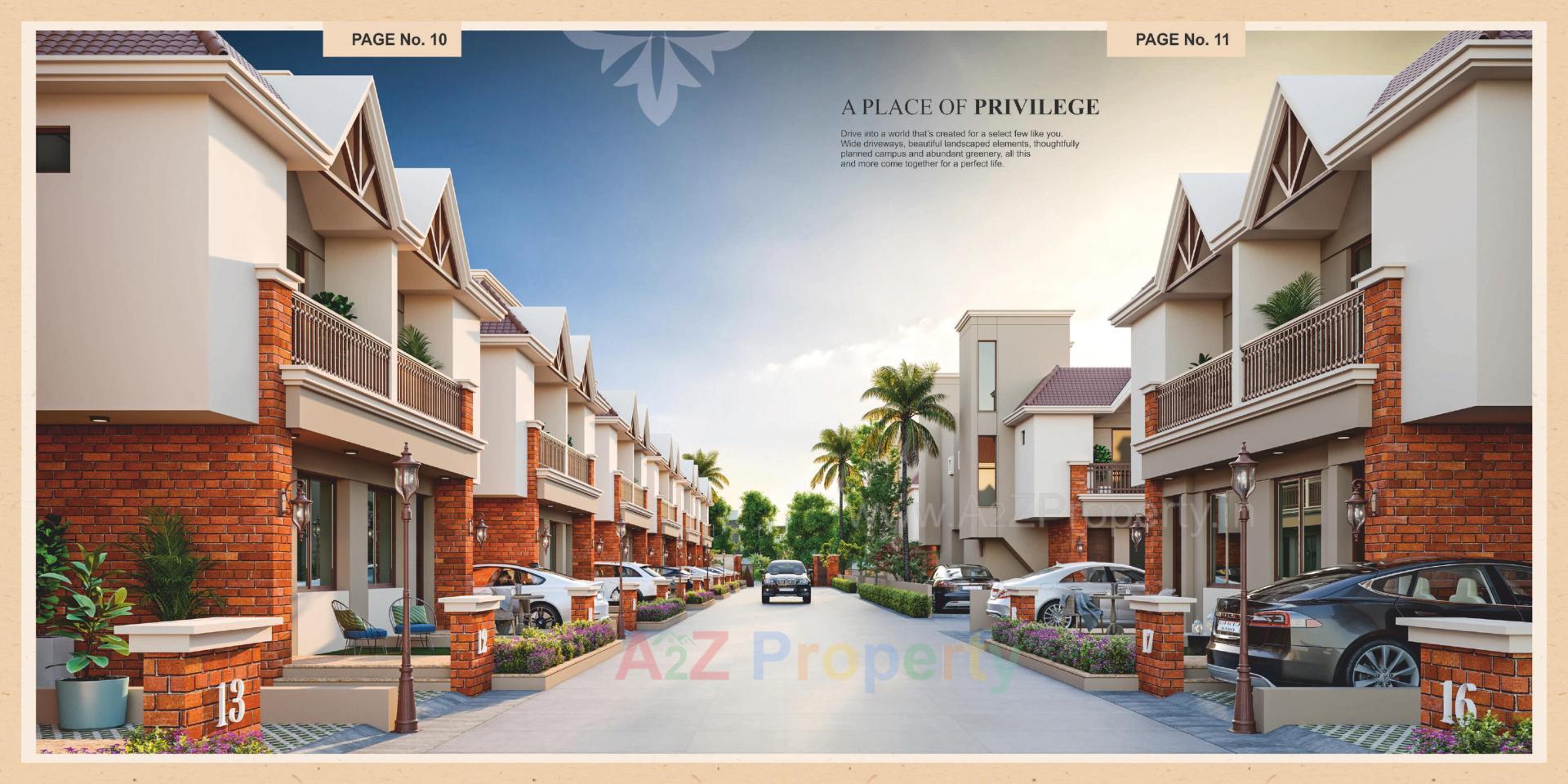 3D Elevation of real estate project Akshat Luxuria Ii located at Kapurai, Vadodara, Gujarat