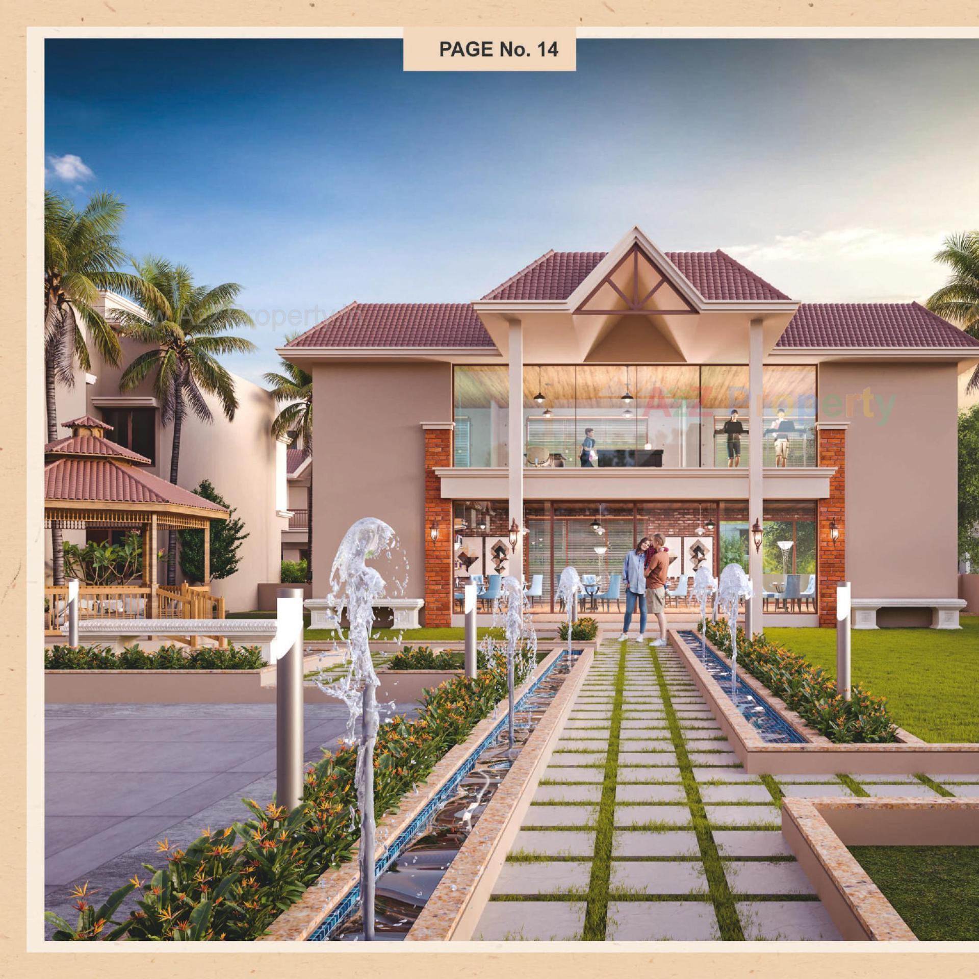 3D Elevation of real estate project Akshat Luxuria Ii located at Kapurai, Vadodara, Gujarat