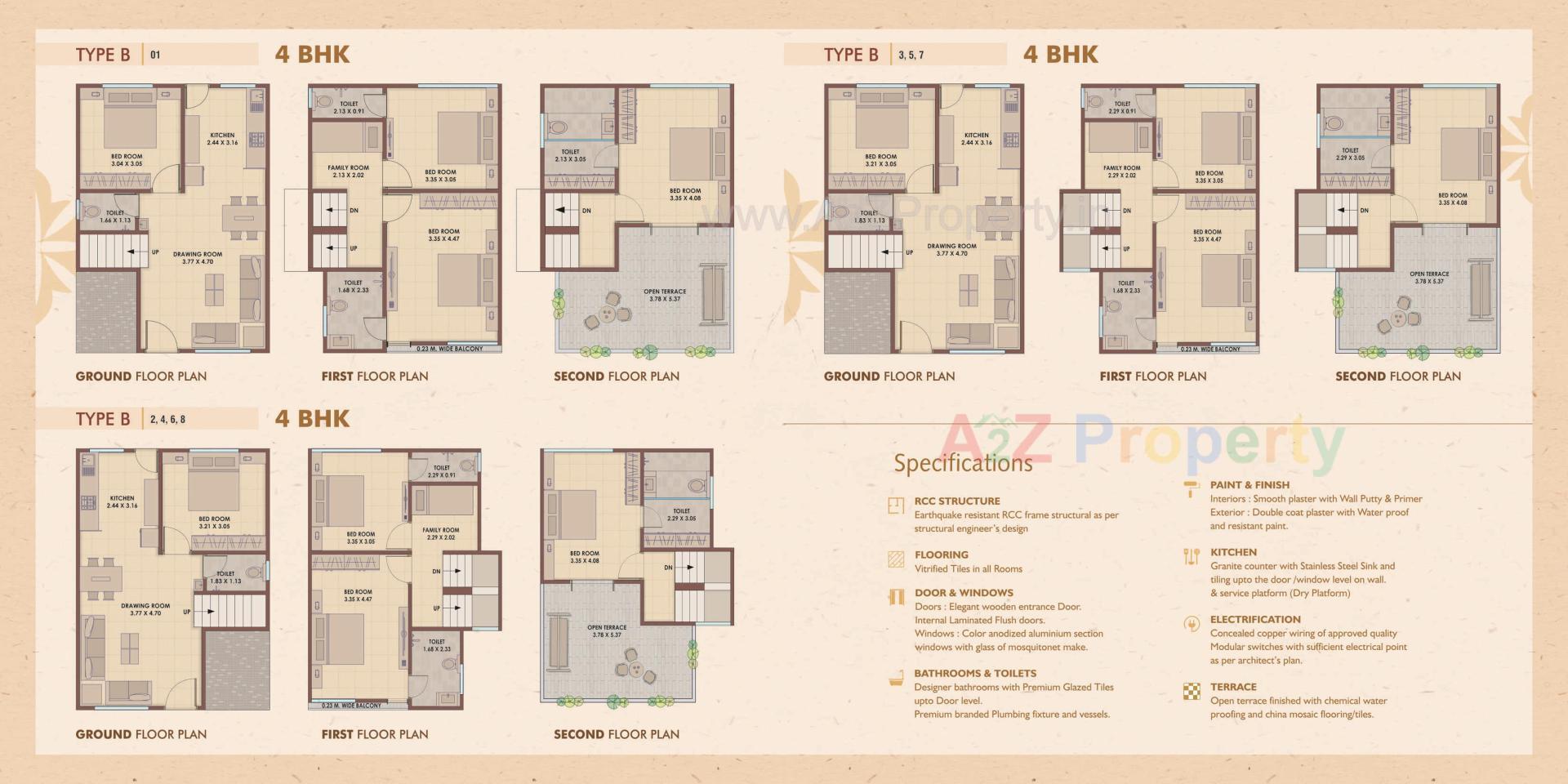 Layout of real estate project Akshat Luxuria located at Kapurai, Vadodara, Gujarat