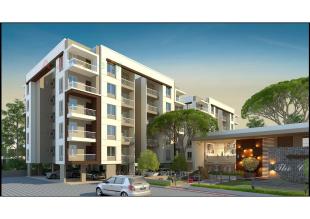 Elevation of real estate project Al Ameen Park located at Tandalja, Vadodara, Gujarat