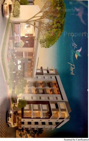 Elevation of real estate project Al Ameen Park located at Tandalaja, Vadodara, Gujarat