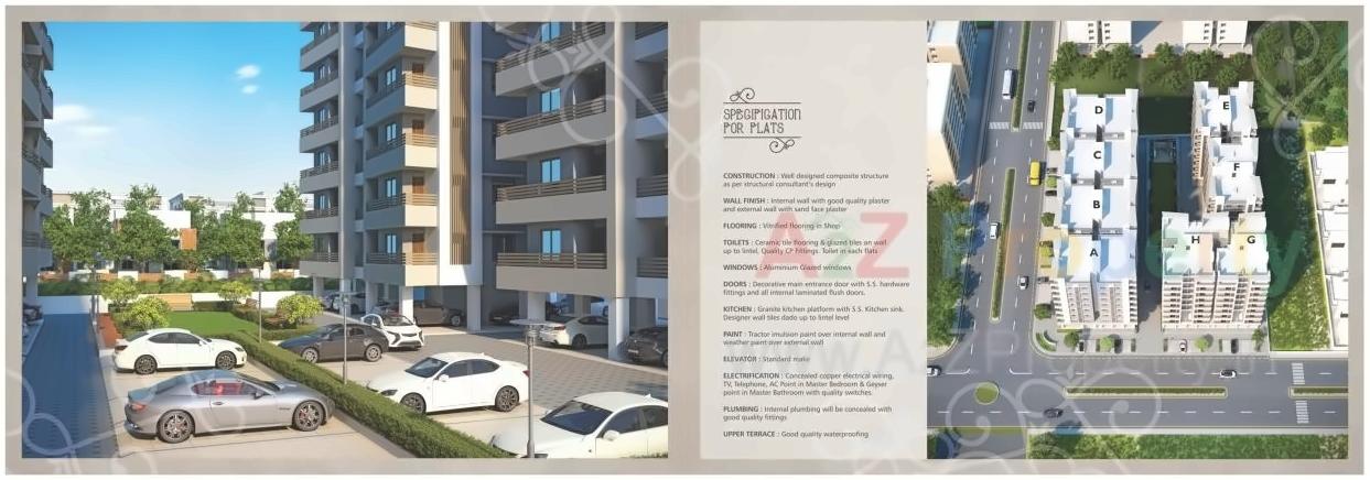  of real estate project Al Hatim located at Tandalaja, Vadodara, Gujarat