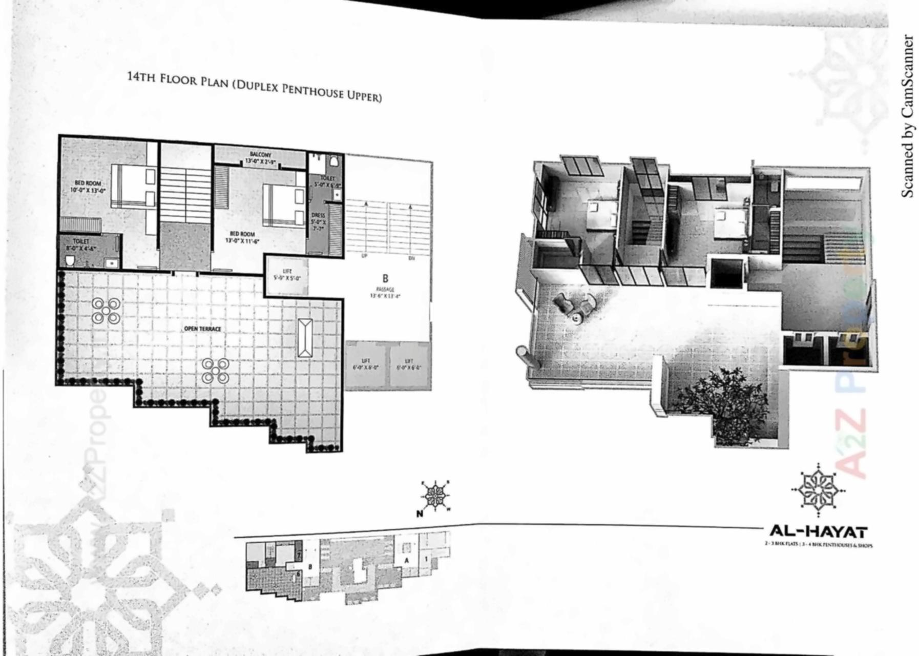 Layout of real estate project Al Hayat located at Bapod, Vadodara, Gujarat
