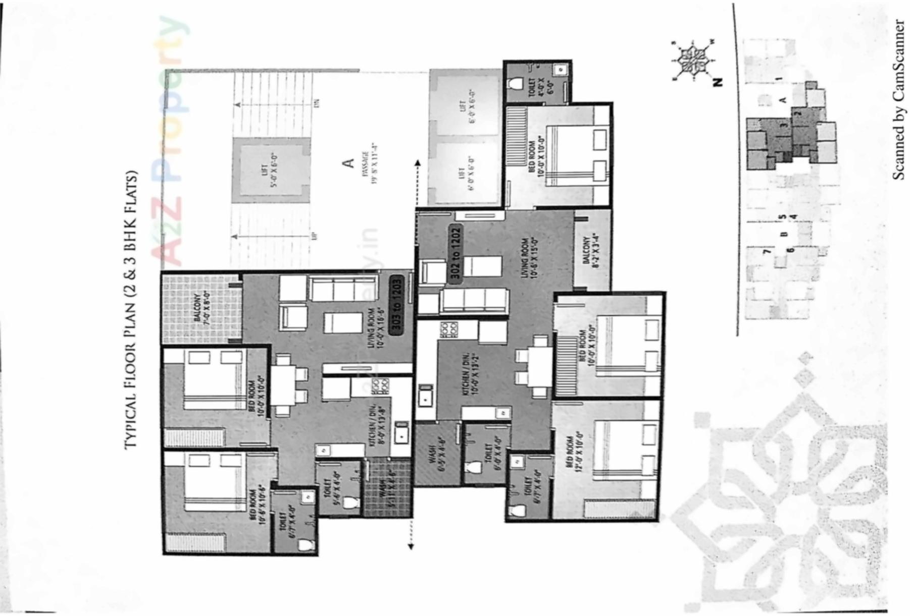 Layout of real estate project Al Hayat located at Bapod, Vadodara, Gujarat