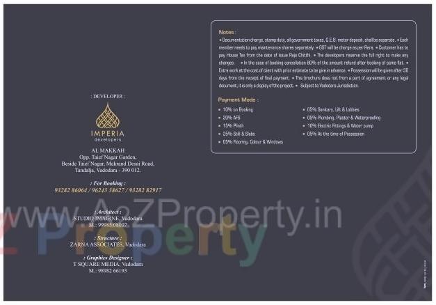  of real estate project Al Makkah Towers located at Vadodara, Vadodara, Gujarat