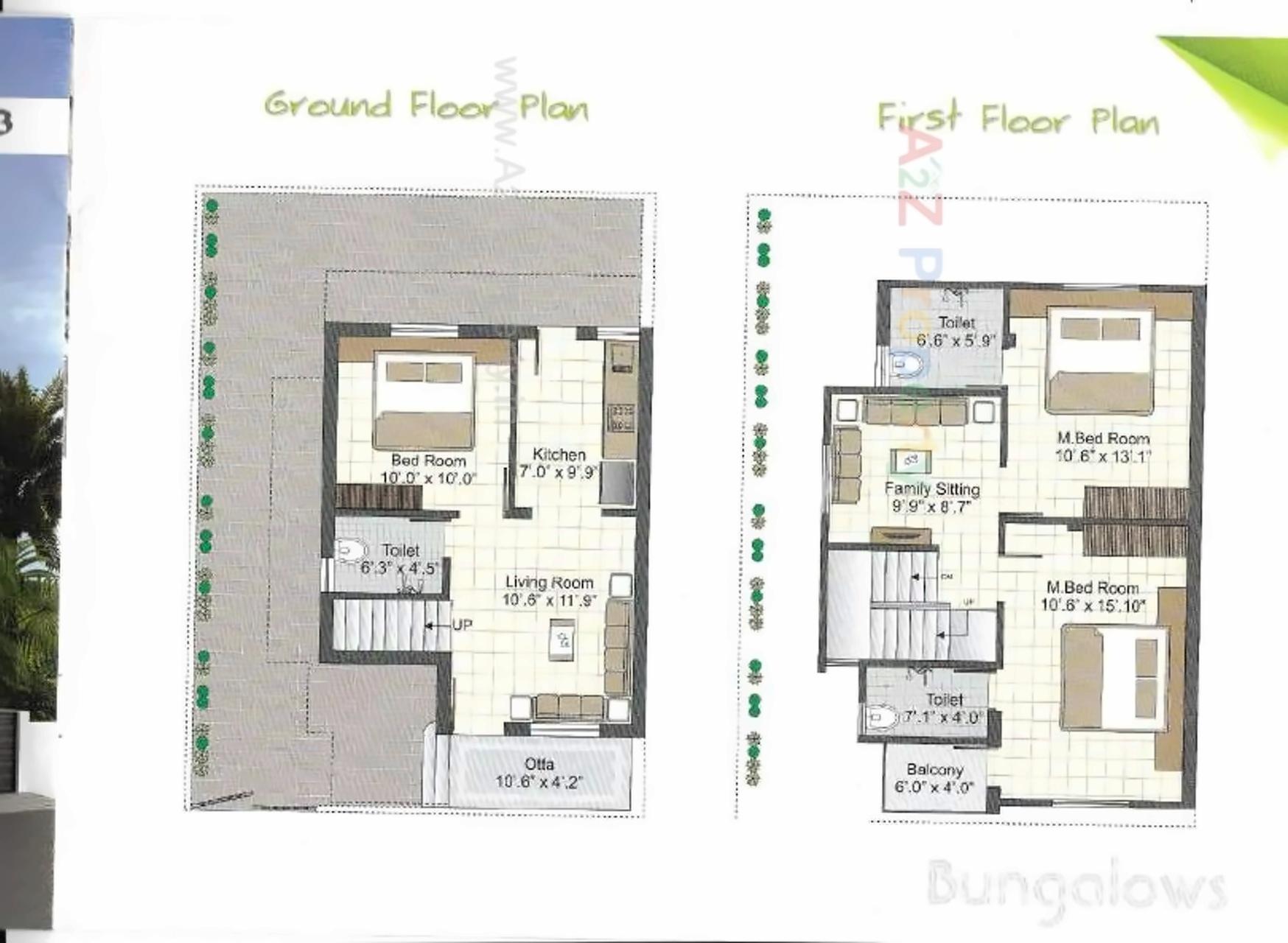 Layout of real estate project Al Marhaba Park located at Karodiya, Vadodara, Gujarat