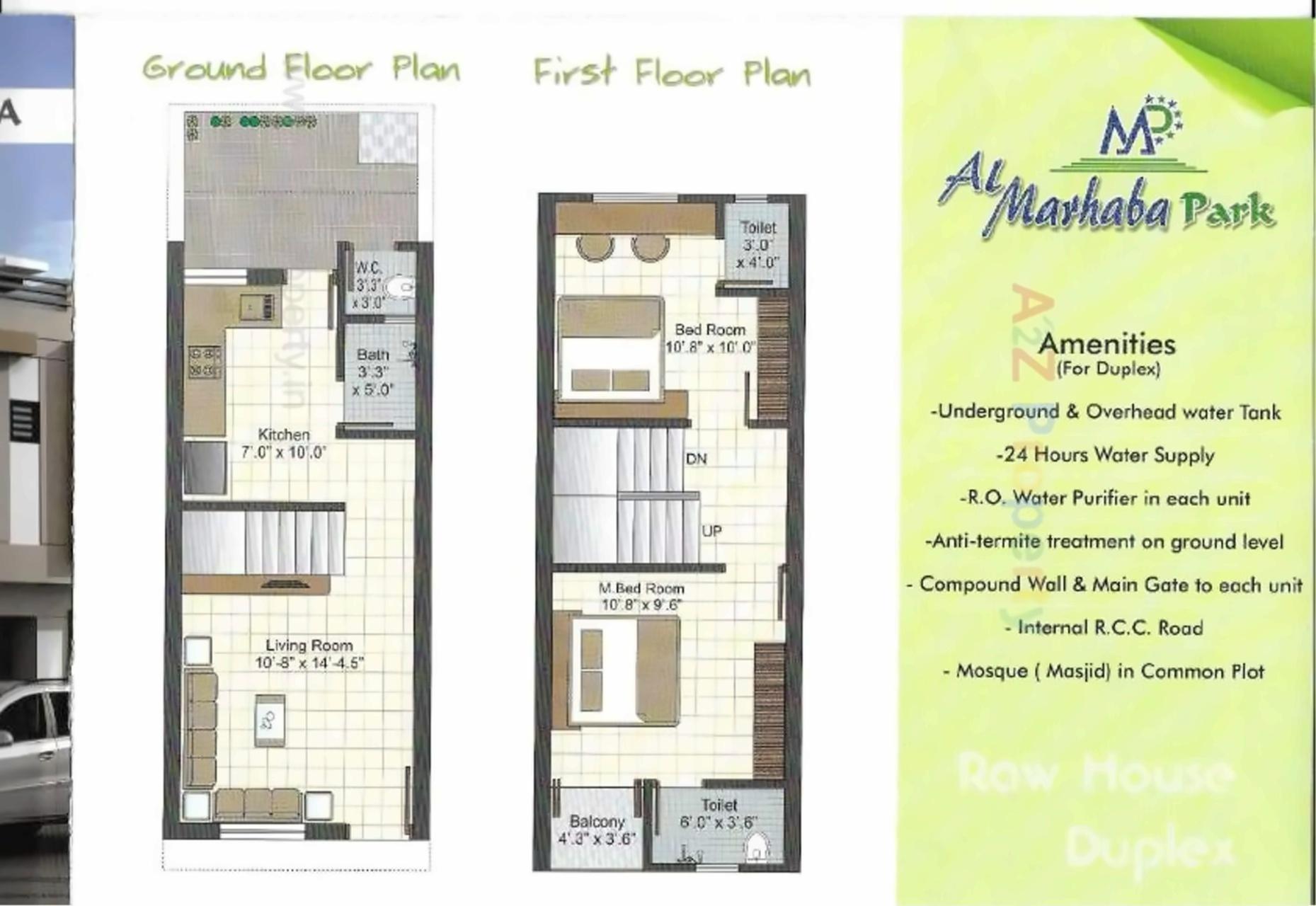 Layout of real estate project Al Marhaba located at Karodiya, Vadodara, Gujarat