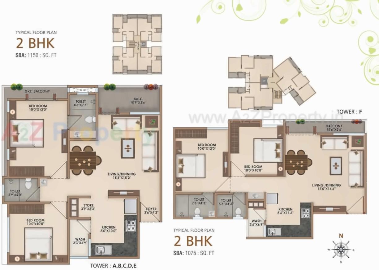Layout of real estate project Al   Muqaam located at Tandalaja, Vadodara, Gujarat
