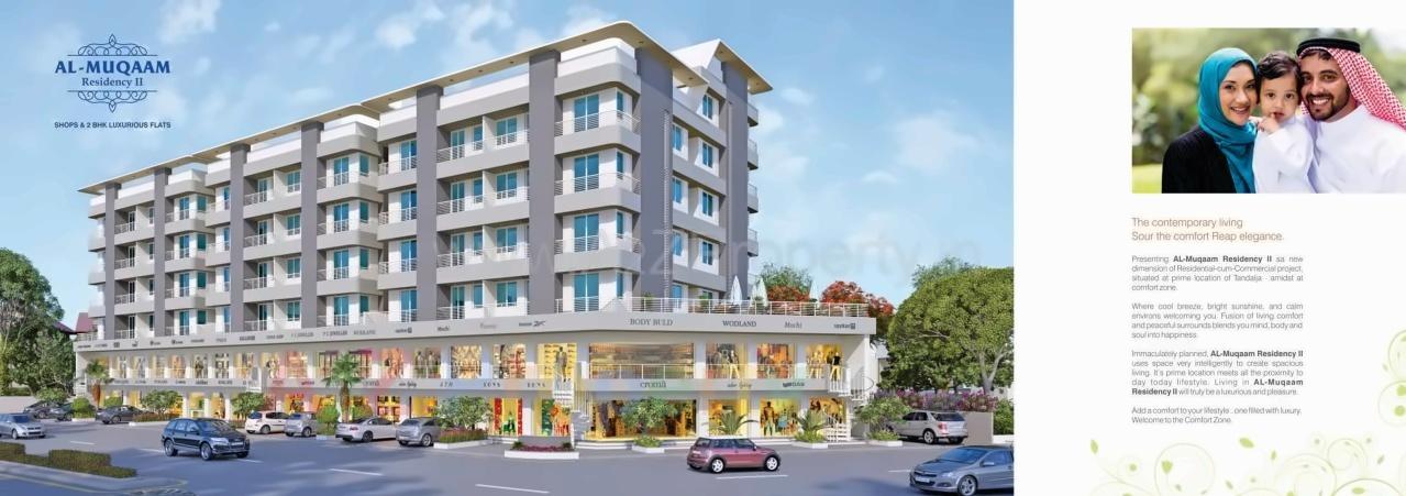 3D Elevation of real estate project Al   Muqaam located at Tandalaja, Vadodara, Gujarat