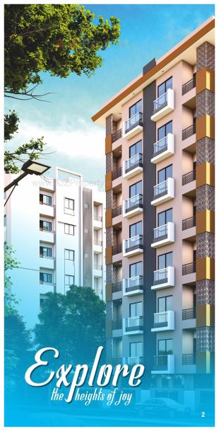 Elevation of real estate project Al Rayyan Residency located at Gorwa, Vadodara, Gujarat