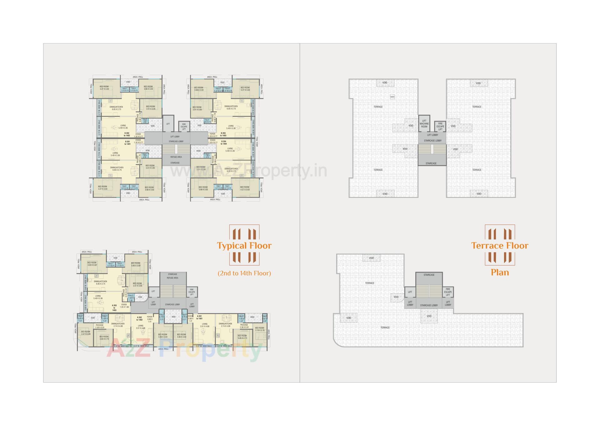 Layout of real estate project Amardeep Harmony located at Chhani, Vadodara, Gujarat