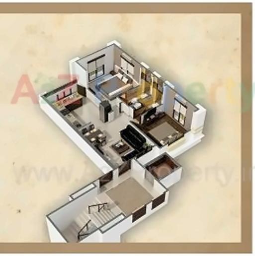 Layout of real estate project Amardeep Heritage located at Vadodara, Vadodara, Gujarat