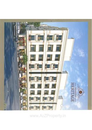 Elevation of real estate project Amardeep Heritage located at Sayajipura, Vadodara, Gujarat