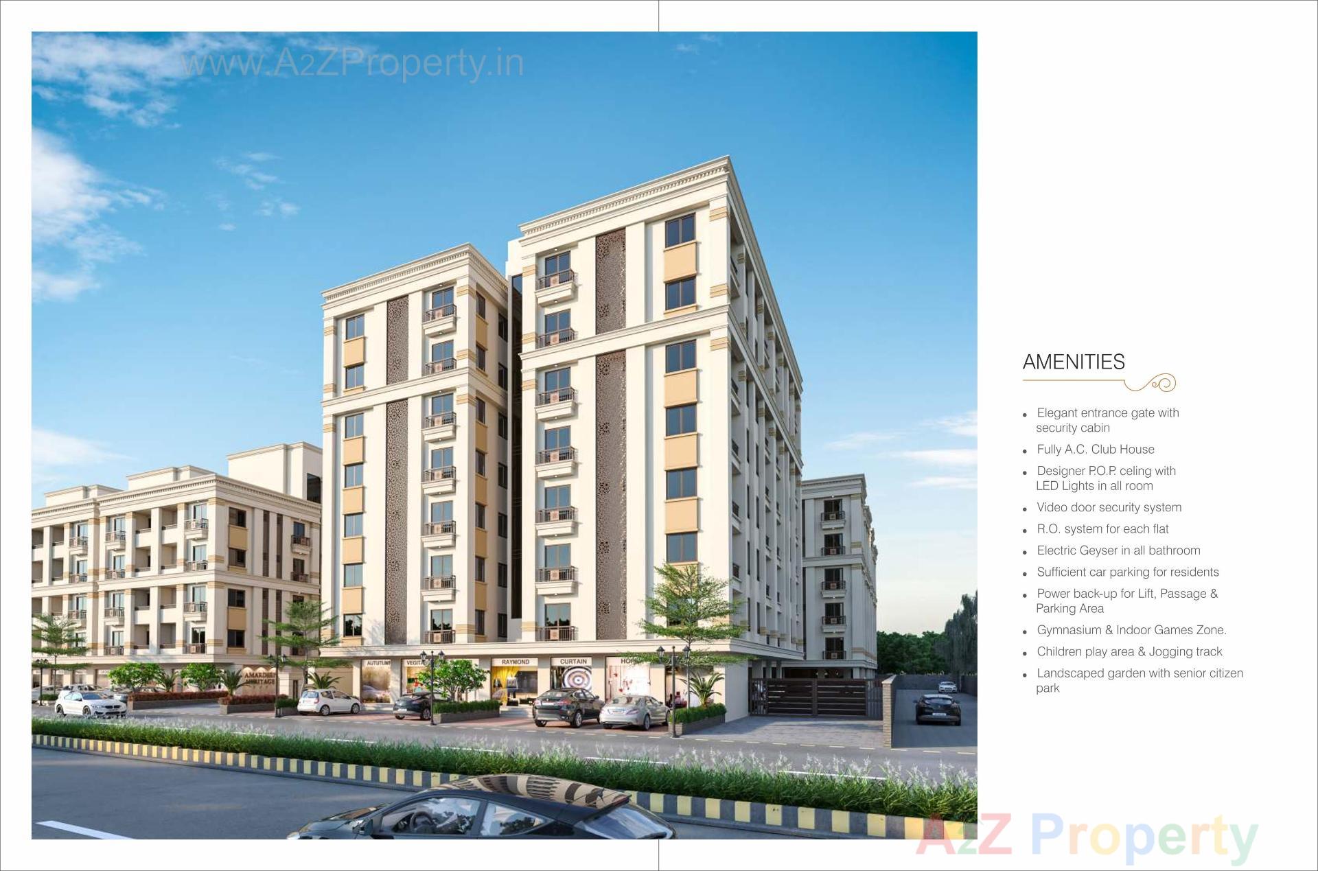 3D Elevation of real estate project Amardeep Heritage located at Nagar, Vadodara, Gujarat
