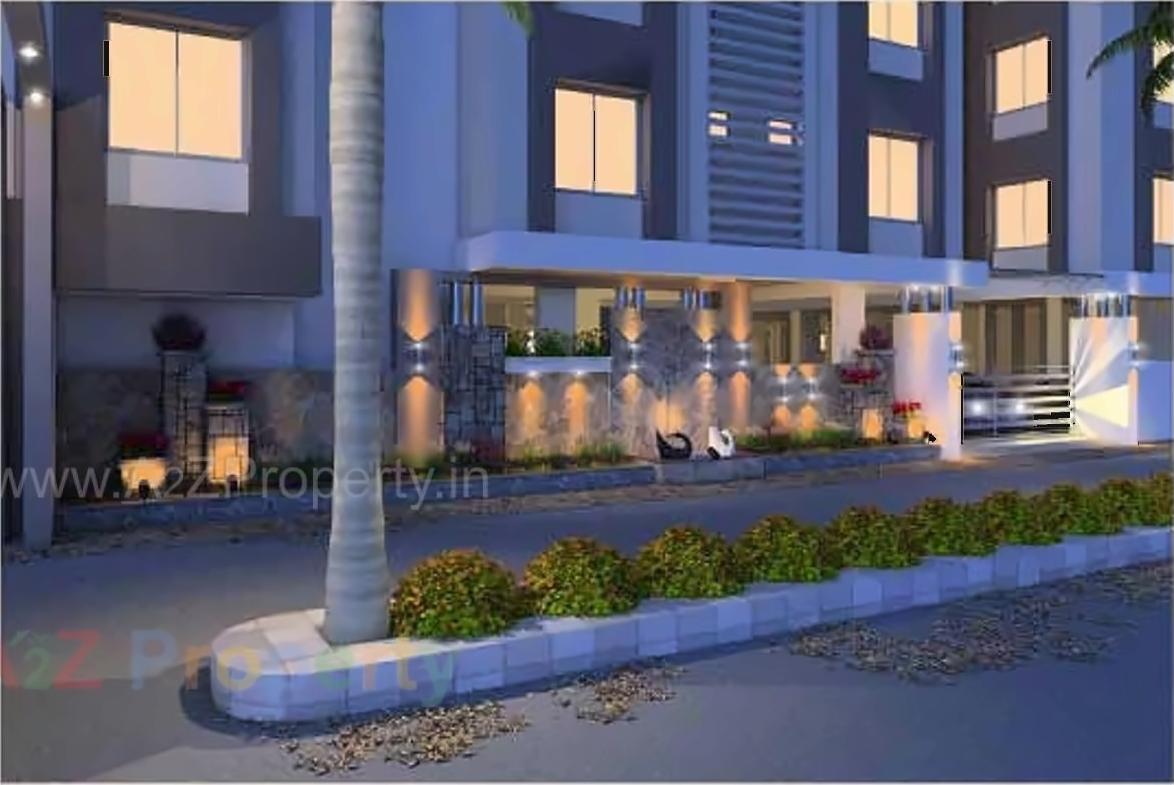 3D Elevation of real estate project Amardeep Homes located at Vadodara, Vadodara, Gujarat