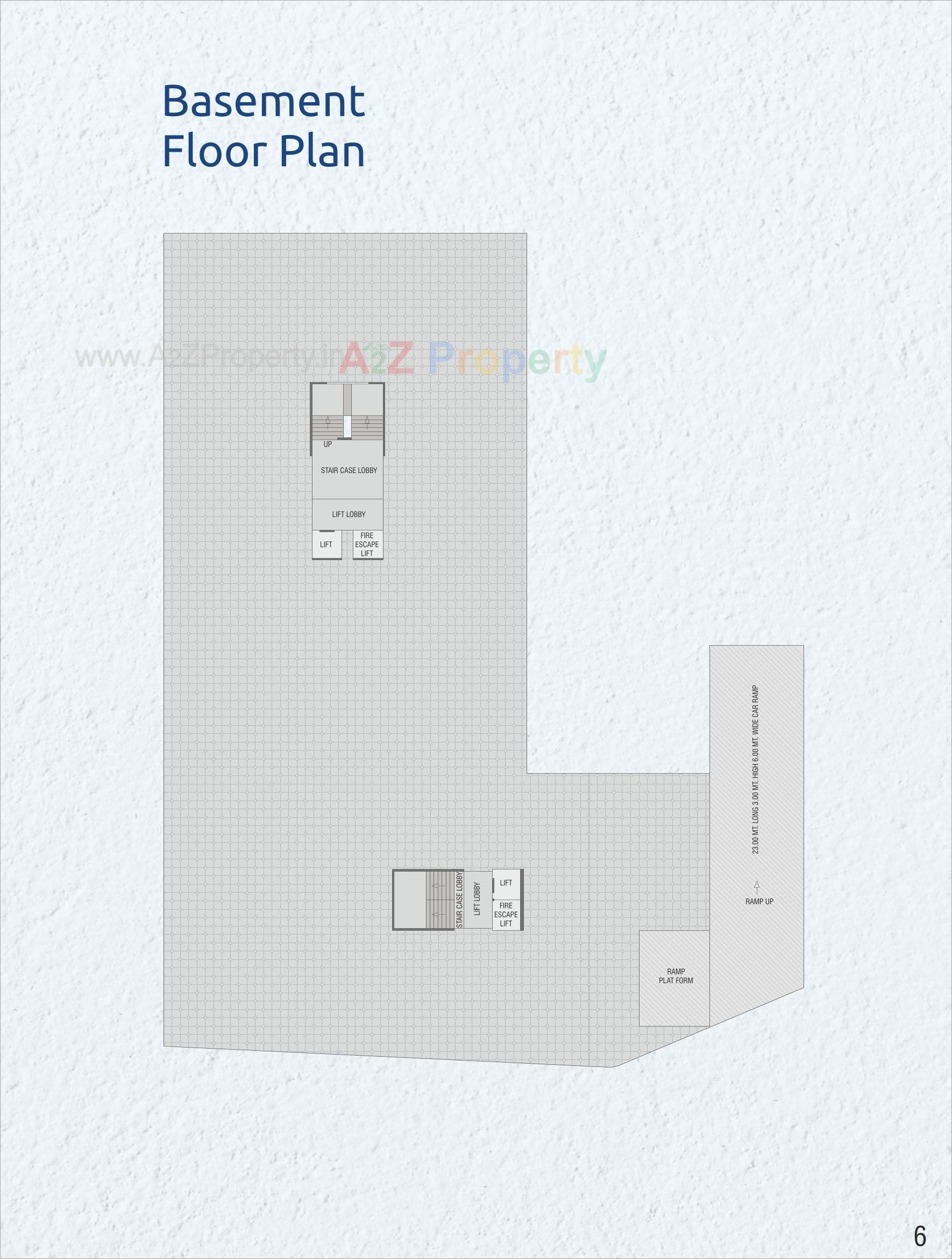 Layout of real estate project Amardeep Infinity located at Harni, Vadodara, Gujarat