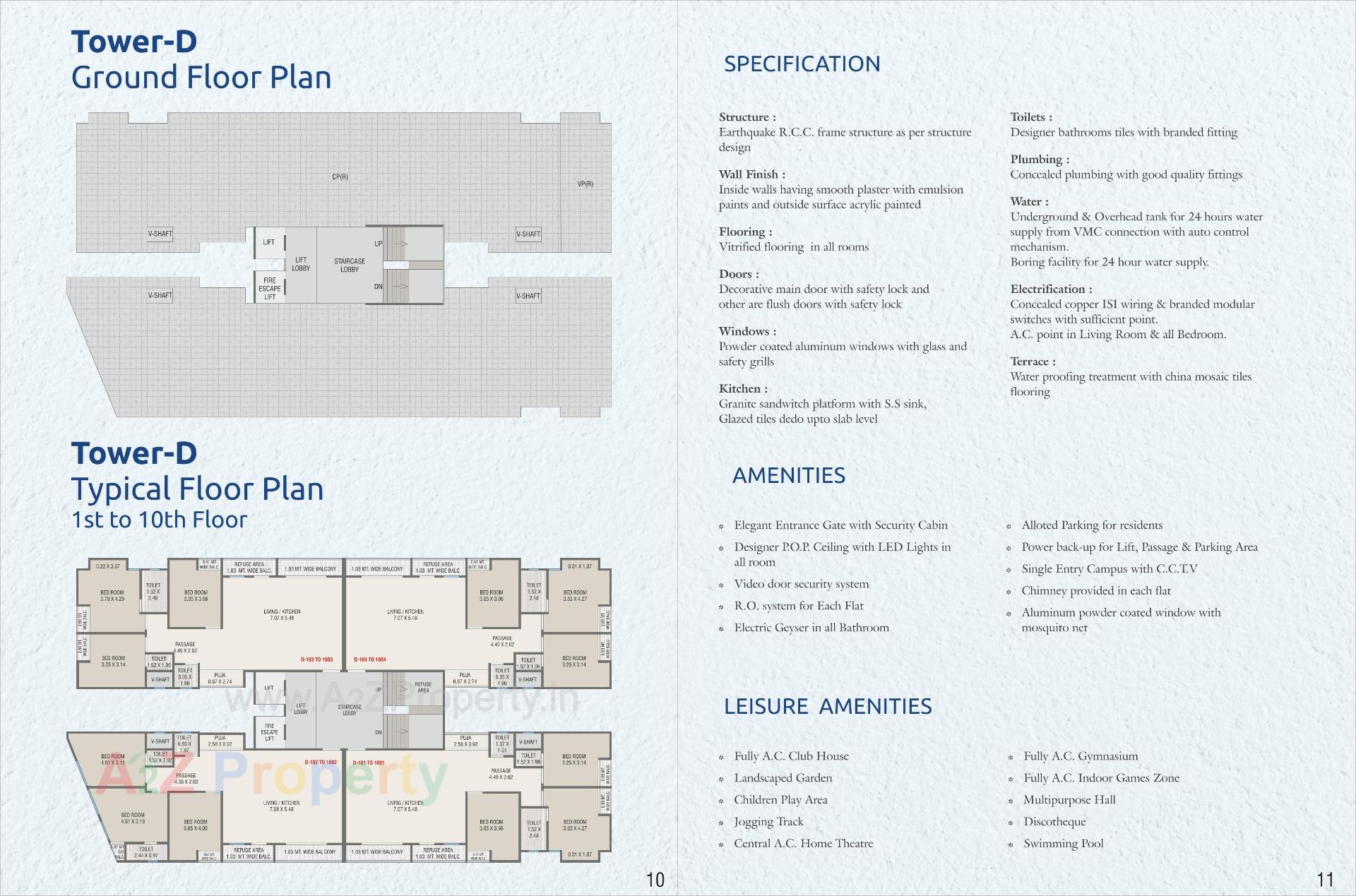  of real estate project Amardeep Infinity located at Harni, Vadodara, Gujarat