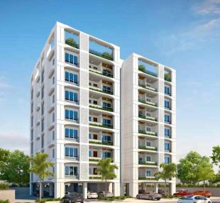 Elevation of real estate project Amardeep Landmark located at Sayajipura, Vadodara, Gujarat