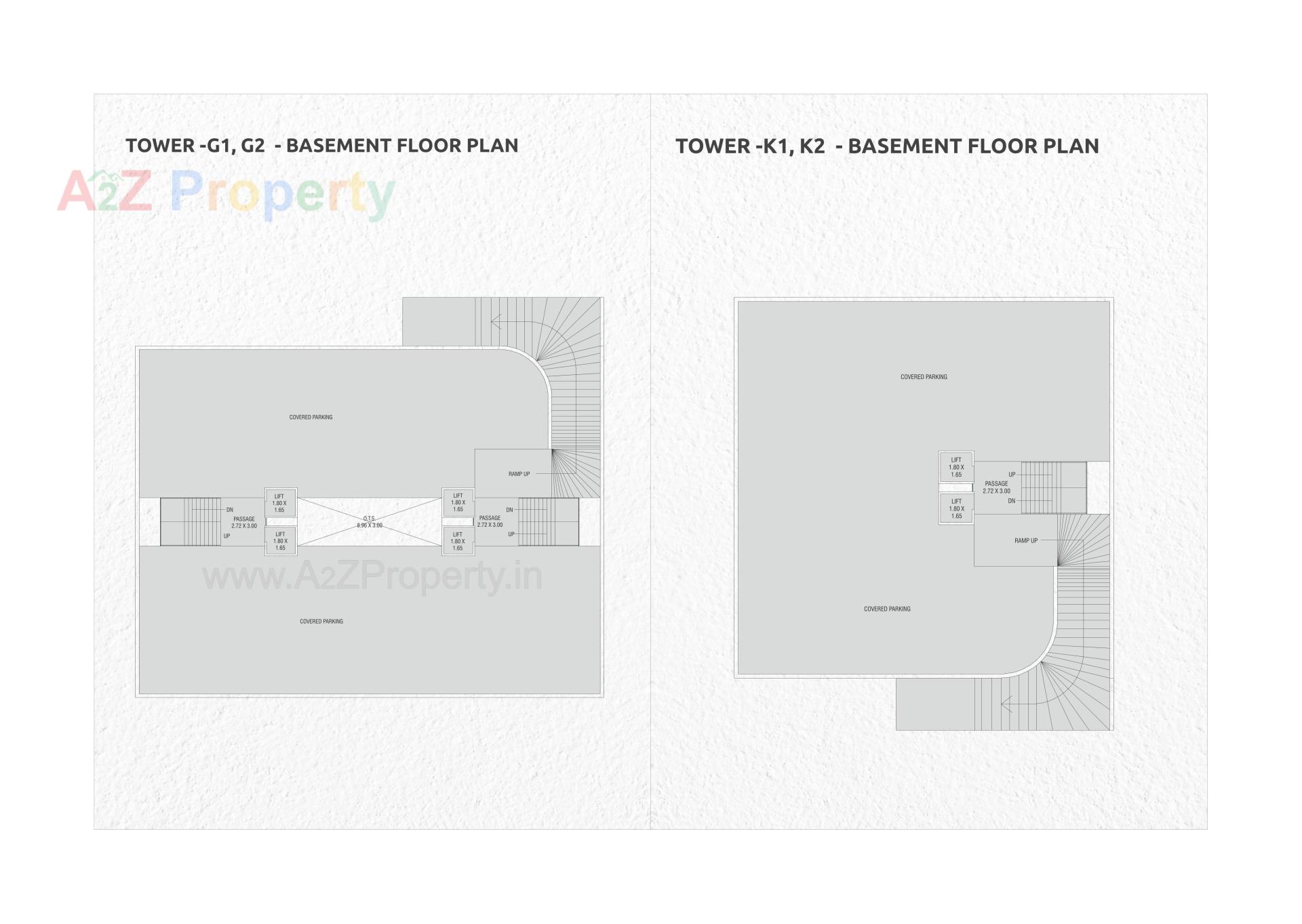 Layout of real estate project Amardeep Landmark located at Sayajipura, Vadodara, Gujarat