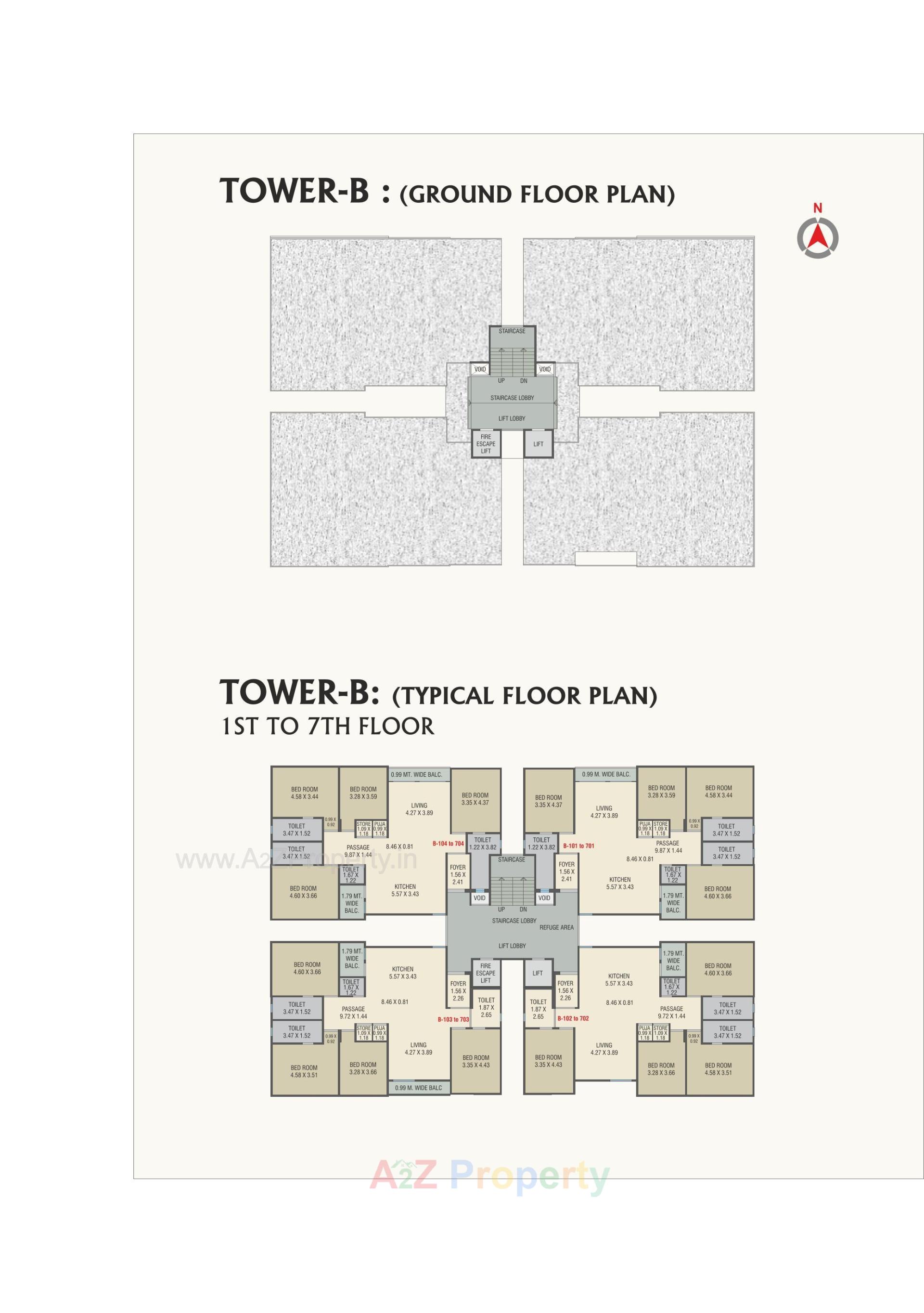 Layout of real estate project Amardeep Sky located at Harni, Vadodara, Gujarat