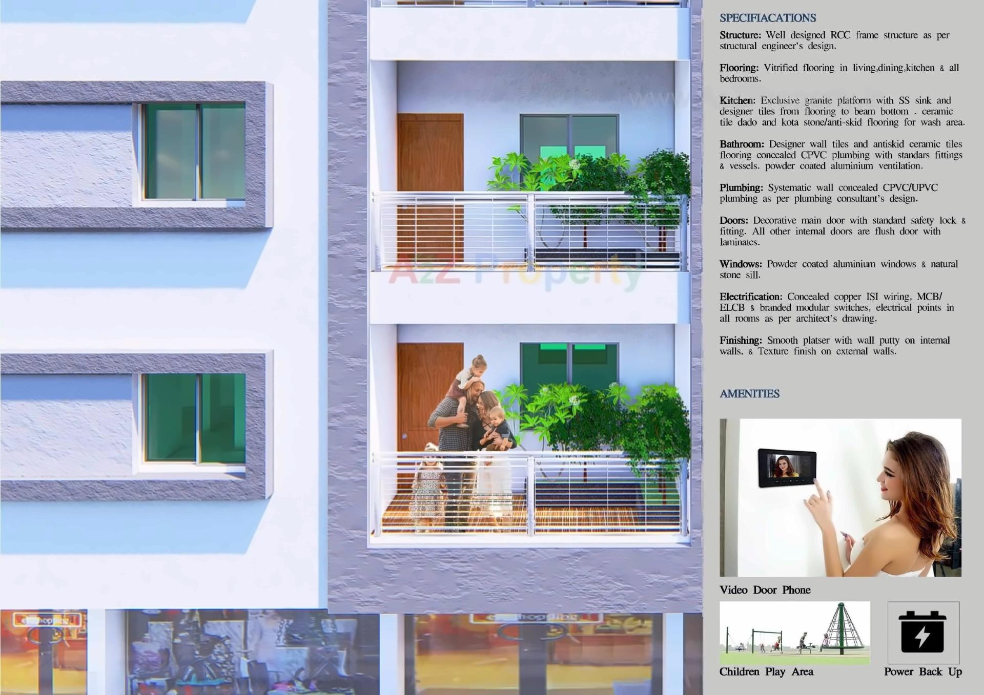  of real estate project Ambica Residency located at Vadodara, Vadodara, Gujarat