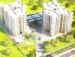 Elevation of real estate project Anand Garden located at Gotri, Vadodara, Gujarat