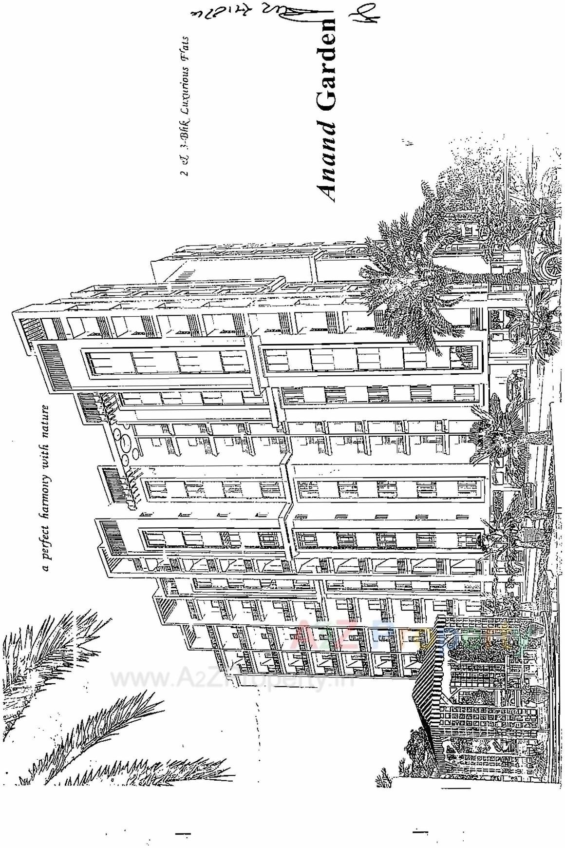  of real estate project Anand Garden located at Gotri, Vadodara, Gujarat