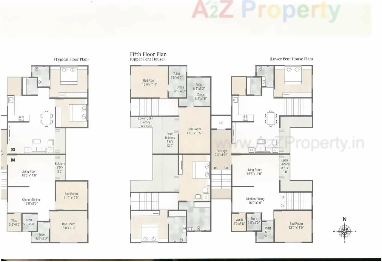 Layout of real estate project Anandvan Residency located at Sevasi, Vadodara, Gujarat