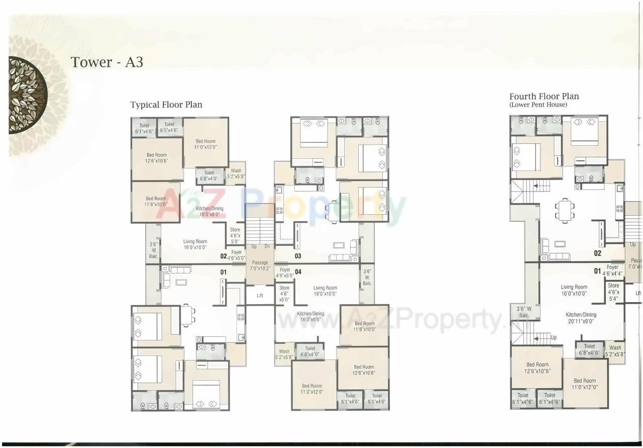 Layout of real estate project Anandvan Residency located at Sevasi, Vadodara, Gujarat