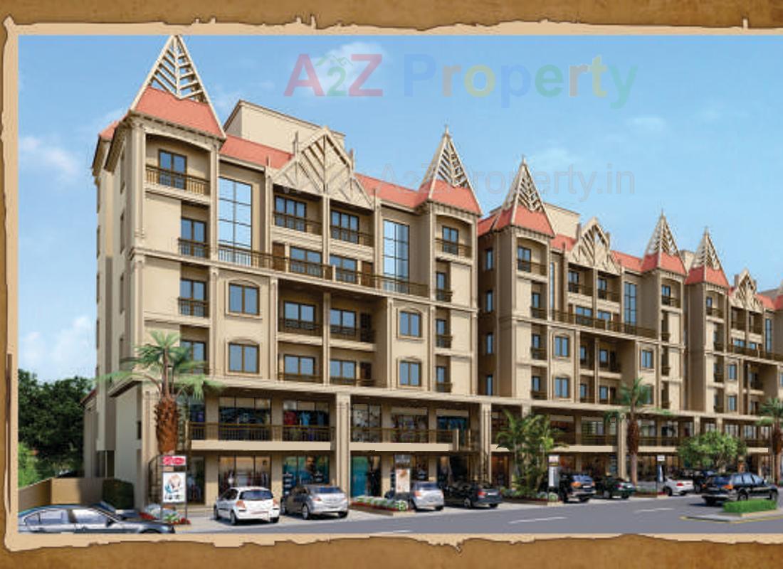 3D Elevation of real estate project Ananta Safal located at Jesangpura-ajwa-road, Vadodara, Gujarat