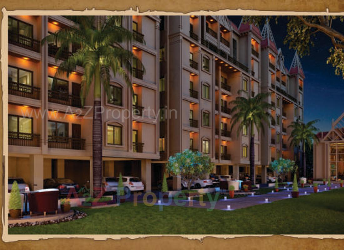 3D Elevation of real estate project Ananta Safal located at Jesangpura-ajwa-road, Vadodara, Gujarat