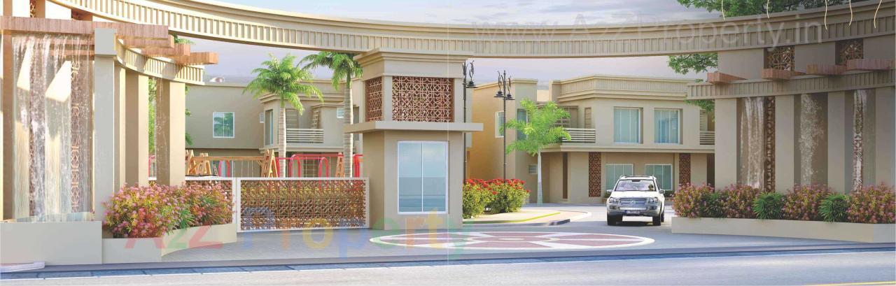 3D Elevation of real estate project Ananta Sanskar located at Jesangpura, Vadodara, Gujarat