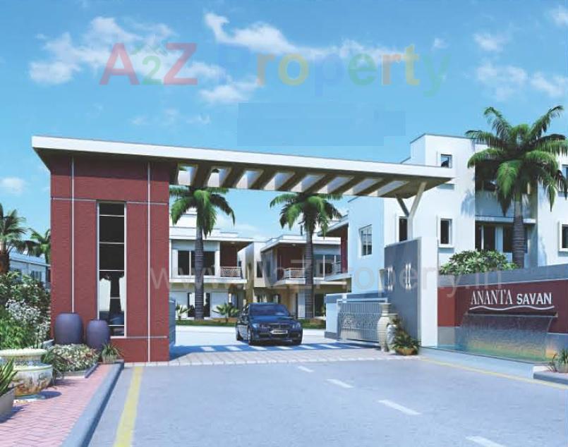 3D Elevation of real estate project Ananta Savan located at Pavlepur, Vadodara, Gujarat