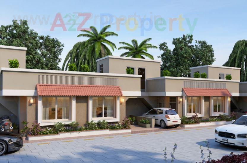 3D Elevation of real estate project Ananta Shubhlabh located at Khatamba, Vadodara, Gujarat