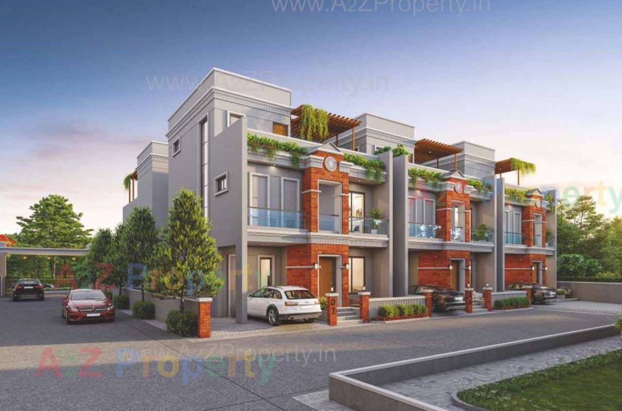 3D Elevation of real estate project Anaya Eternity located at Ankhol, Vadodara, Gujarat