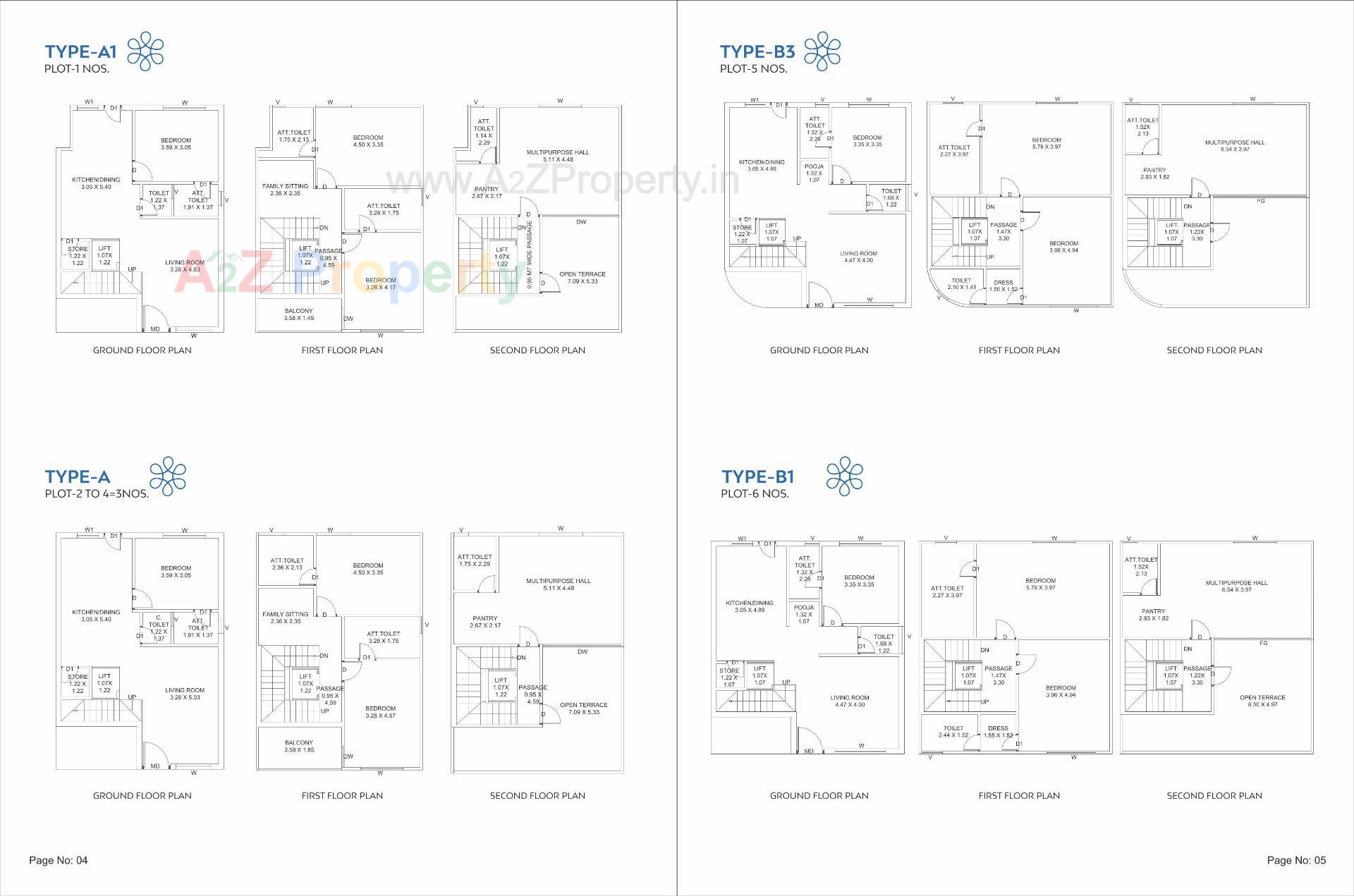 Layout of real estate project Anaya Eternity located at Ankhol, Vadodara, Gujarat