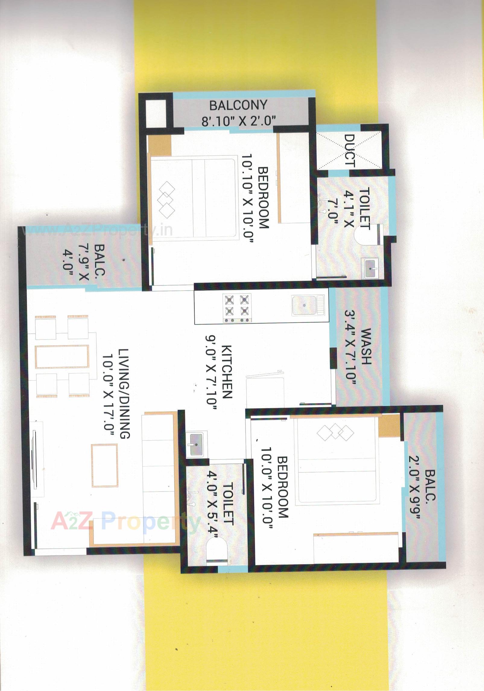 Layout of real estate project Anee Iconic located at Vadodara, Vadodara, Gujarat