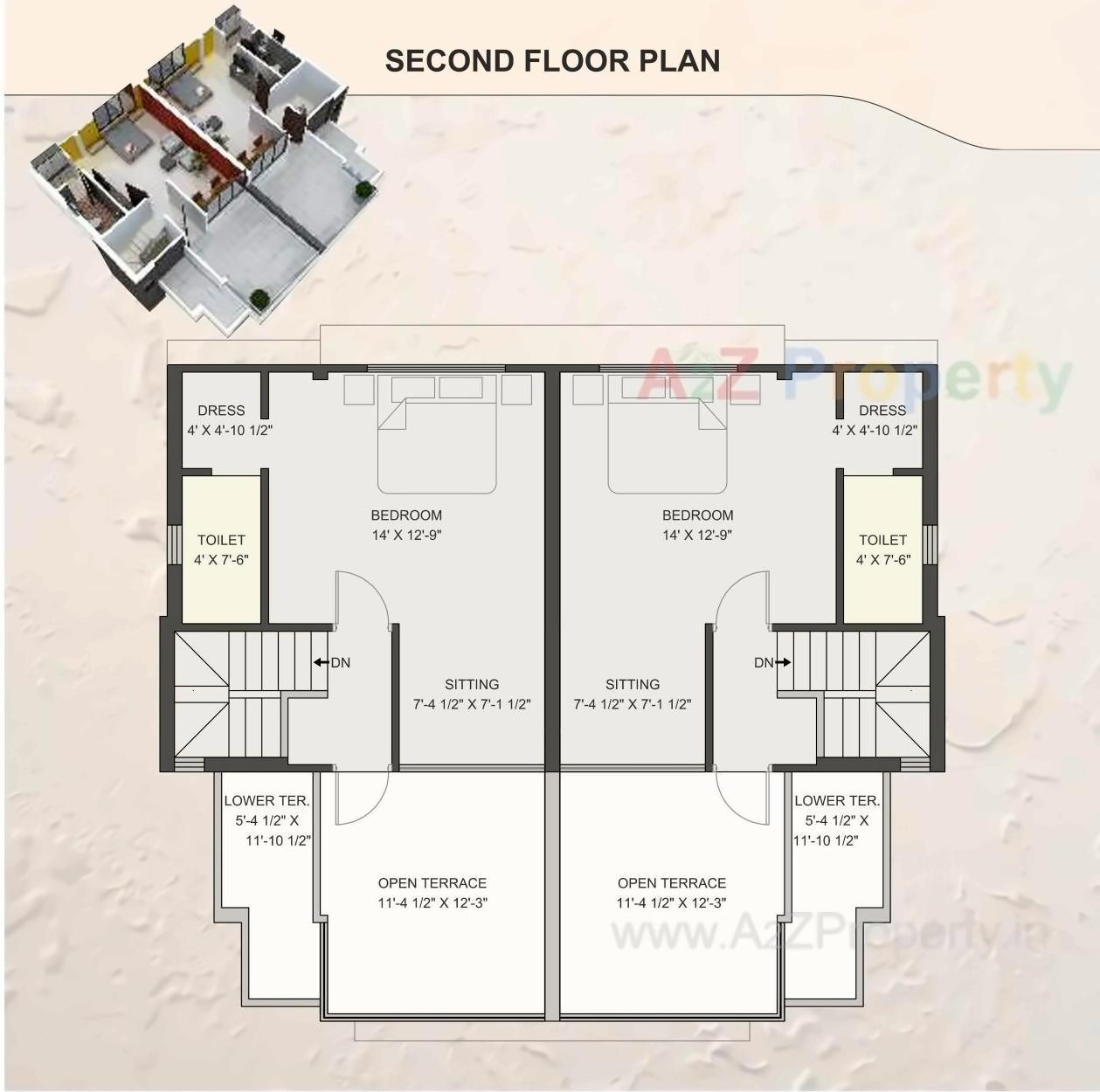 Layout of real estate project Angel Bliss located at Bill, Vadodara, Gujarat
