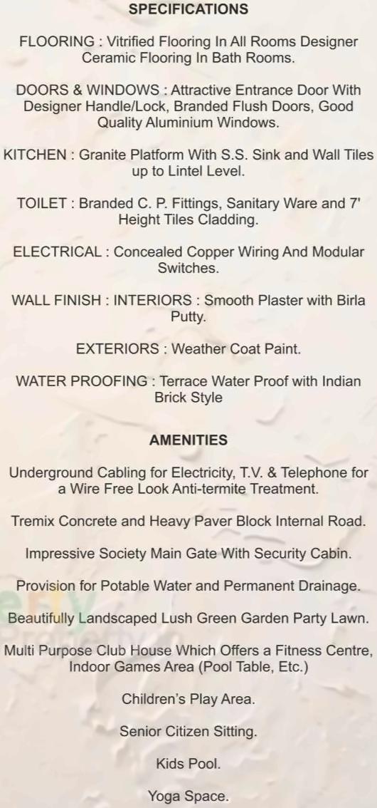 Project Specifications