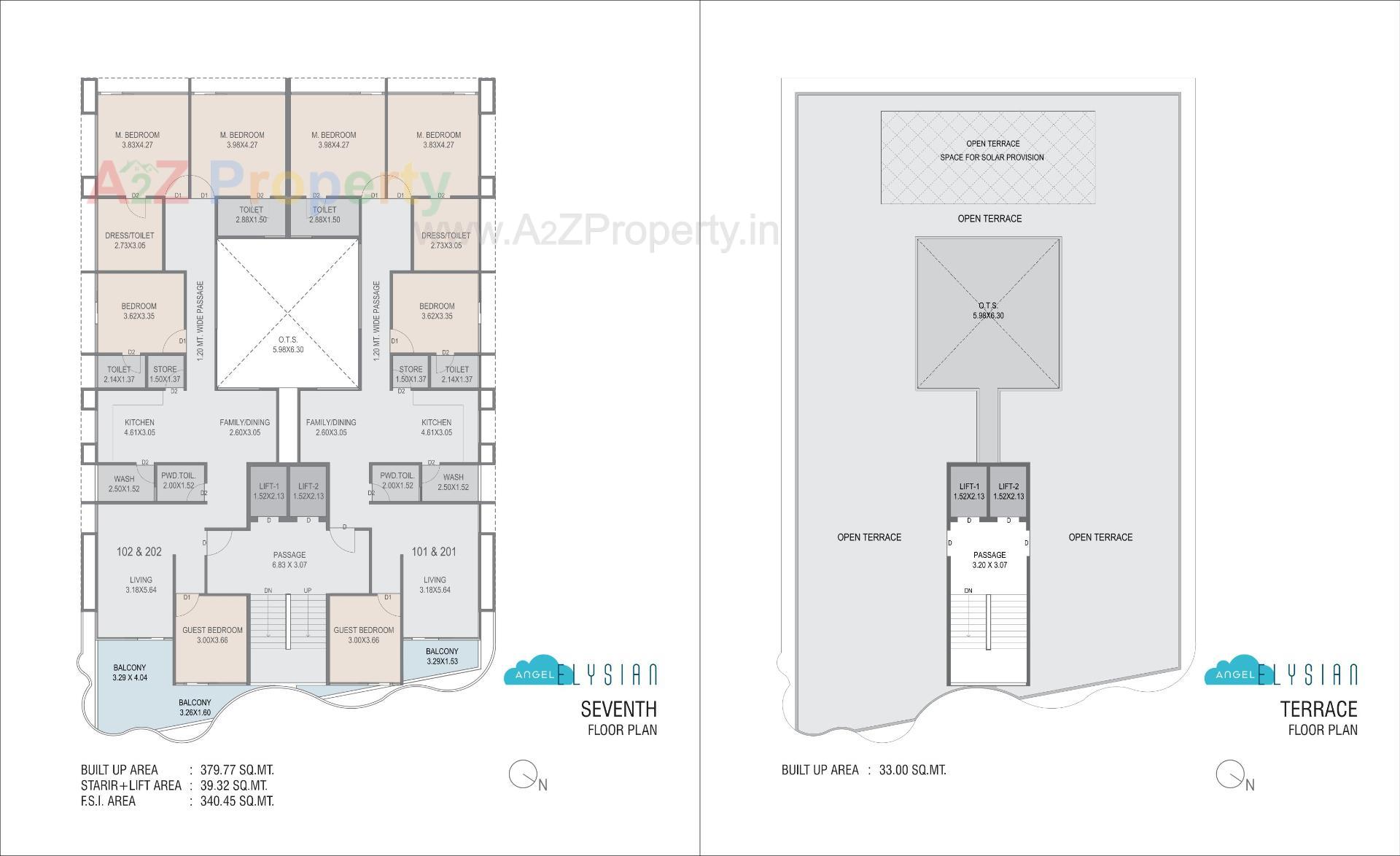 Layout of real estate project Angel Elysian located at Bhayli, Vadodara, Gujarat
