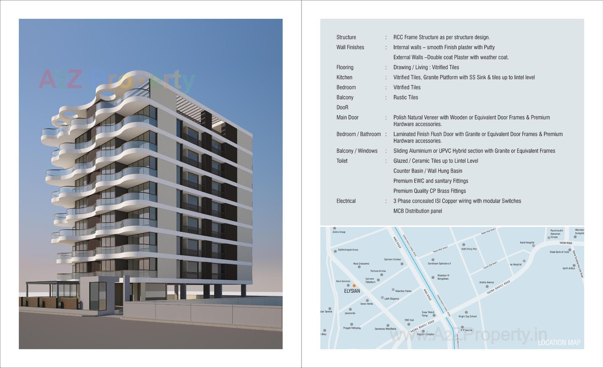  of real estate project Angel Elysian located at Bhayli, Vadodara, Gujarat