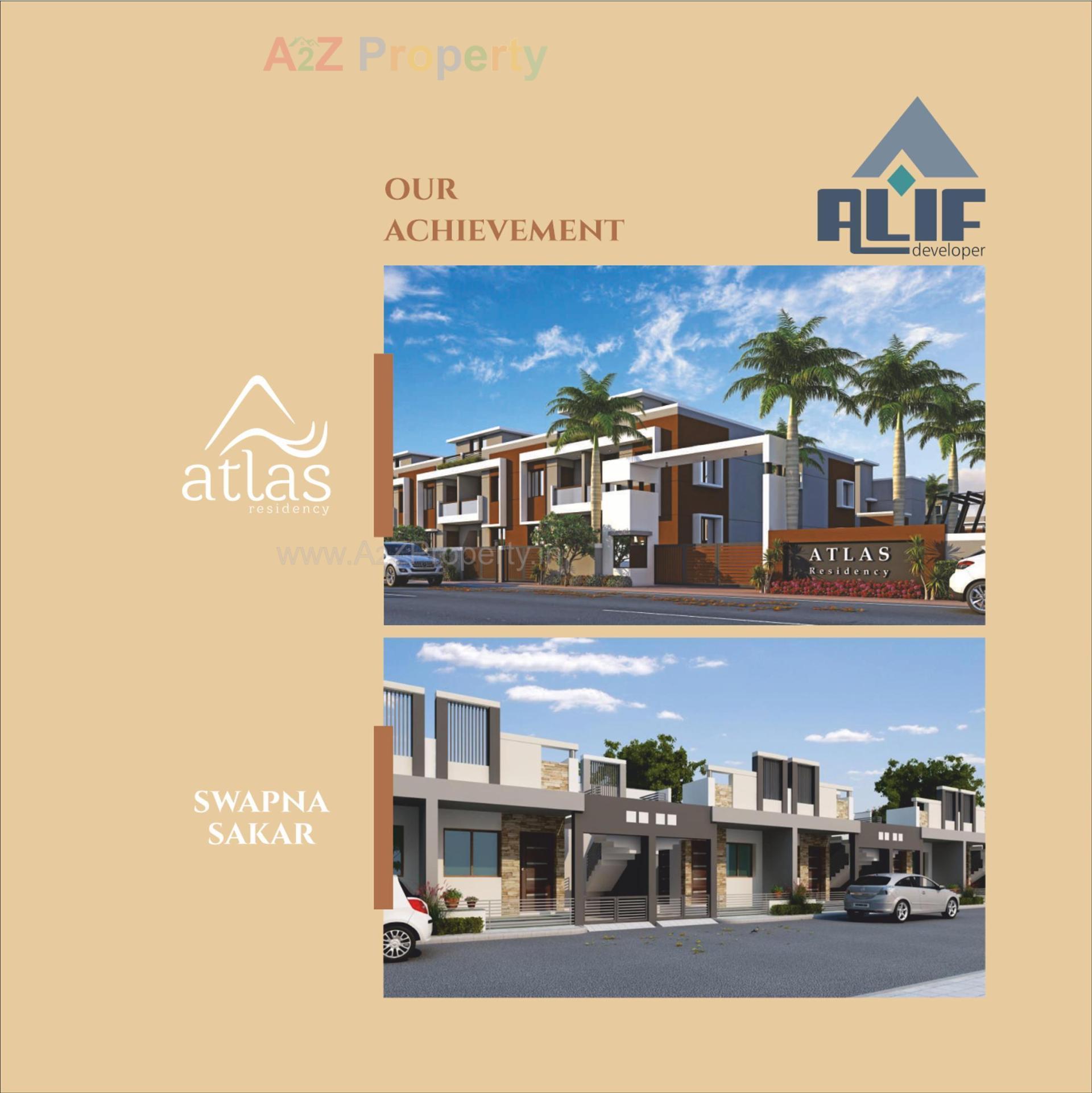 3D Elevation of real estate project Angel Residency located at Karjan, Vadodara, Gujarat