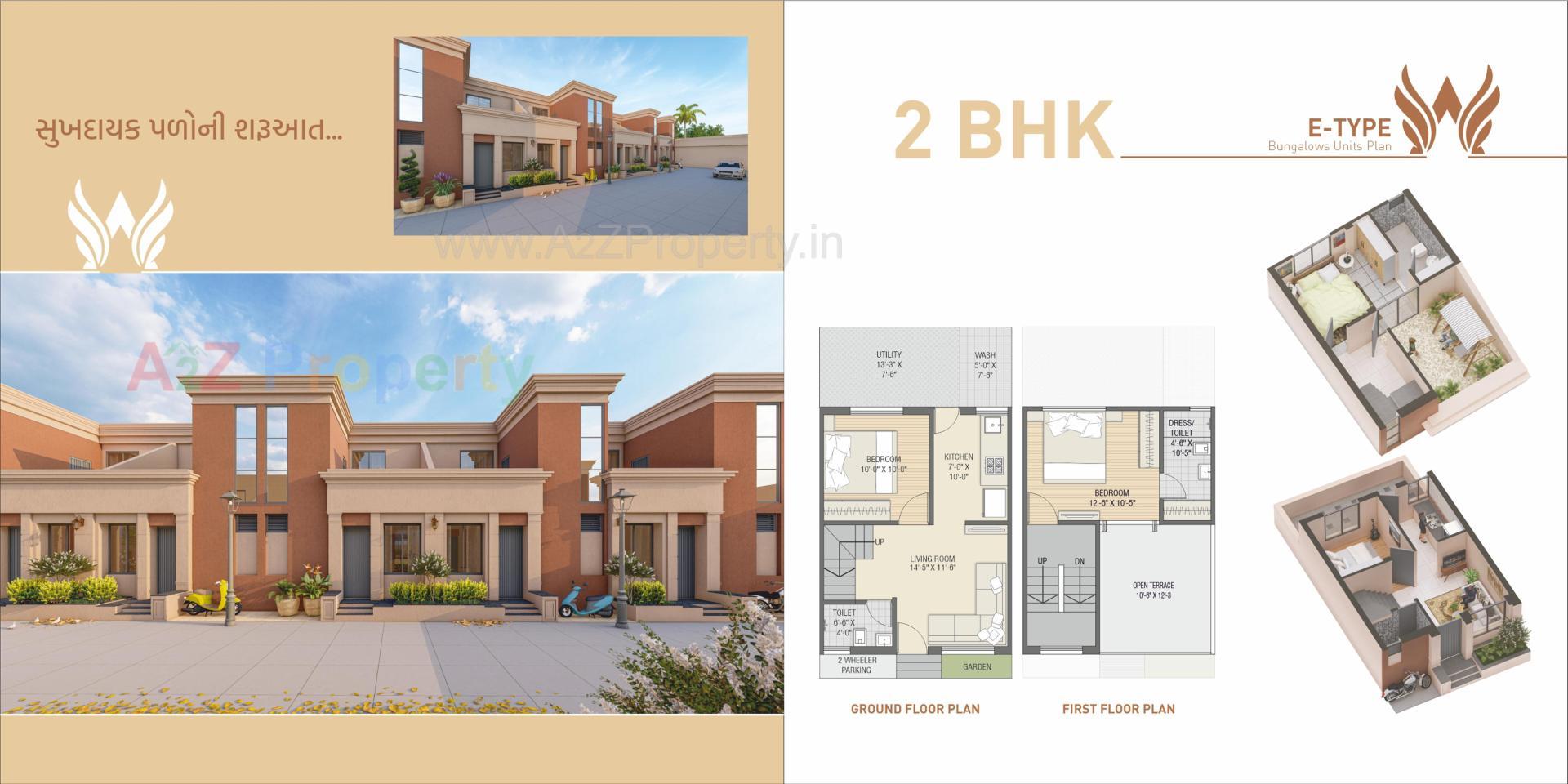 Layout of real estate project Angel Residency located at Karjan, Vadodara, Gujarat