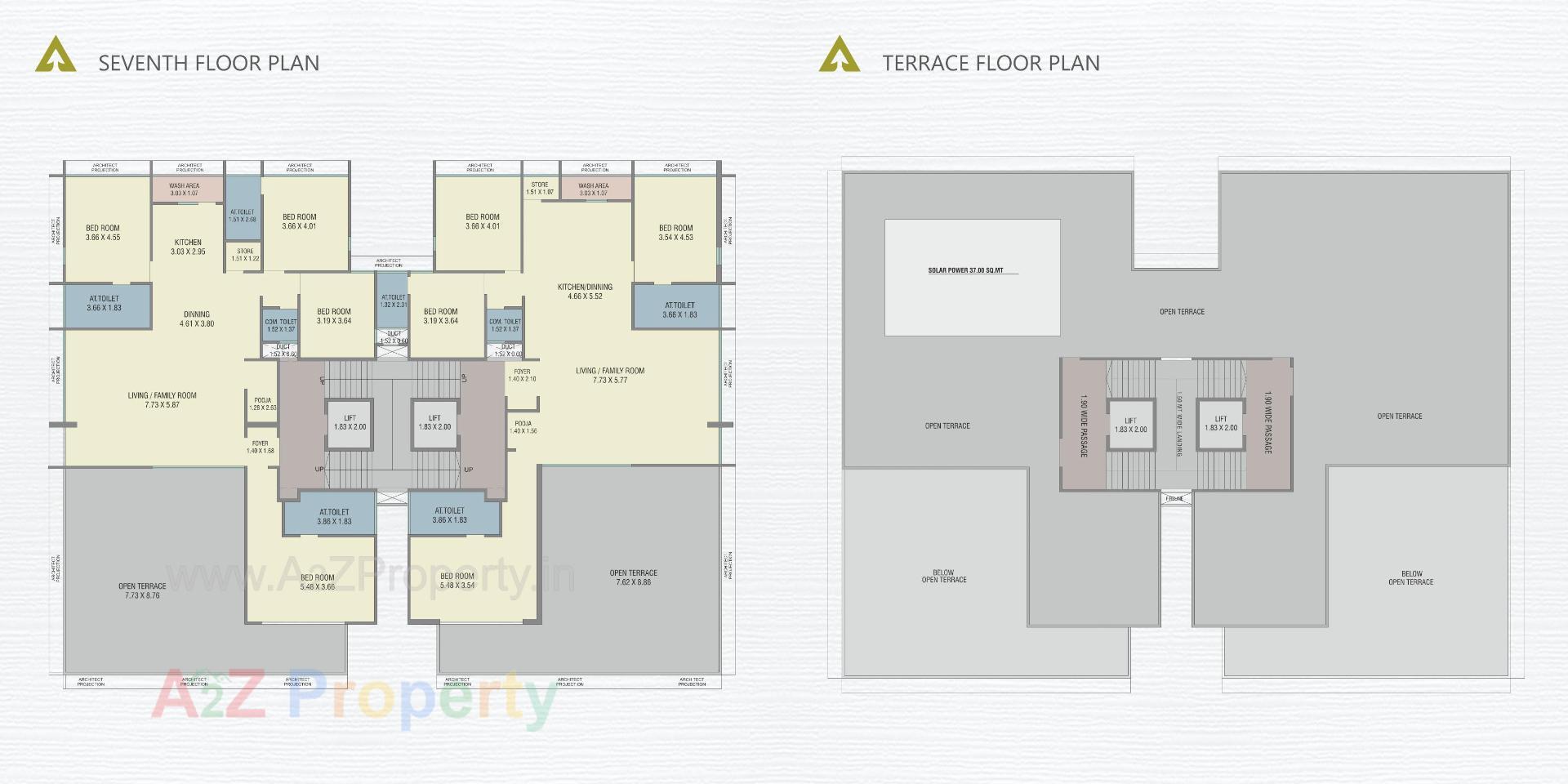 Layout of real estate project Anirudh Midtown located at Kasba, Vadodara, Gujarat