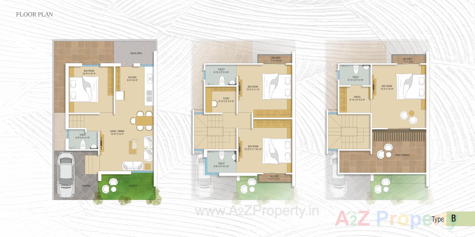 Layout of real estate project Antica Greens located at Maretha, Vadodara, Gujarat