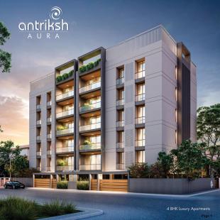 Elevation of real estate project Antriksh Aura located at Akota, Vadodara, Gujarat
