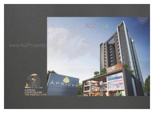 Elevation of real estate project Apricus located at Sevasi, Vadodara, Gujarat