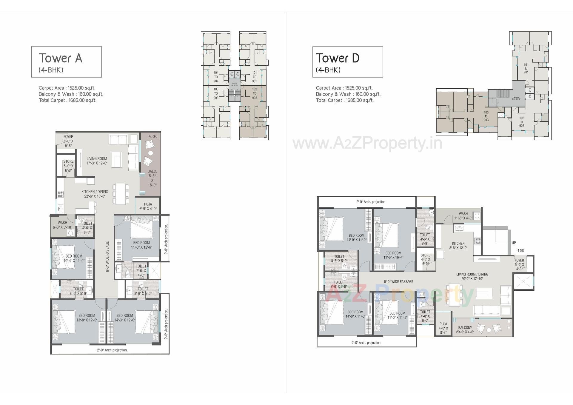 Layout of real estate project Aranya located at Vemali, Vadodara, Gujarat