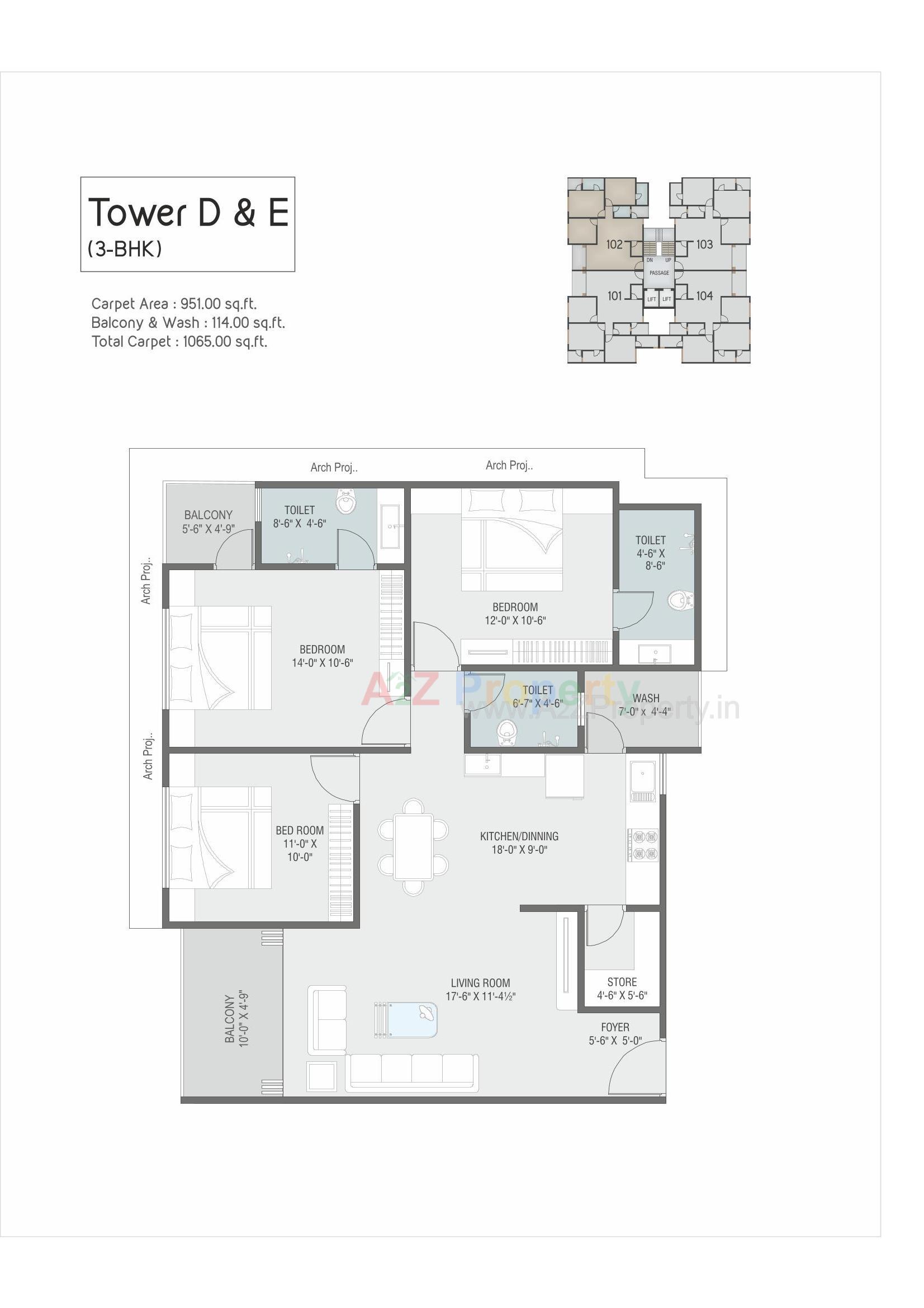 Layout of real estate project Aranya Spring located at Vemali, Vadodara, Gujarat