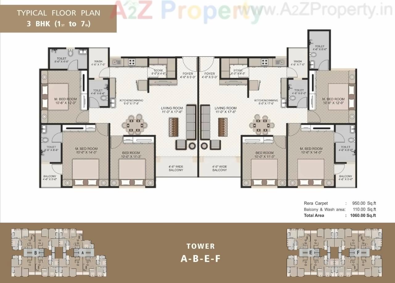 Layout of real estate project Aranya located at Harni, Vadodara, Gujarat